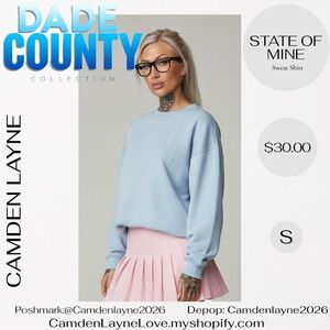 State of Mine Blue Sweatshirt